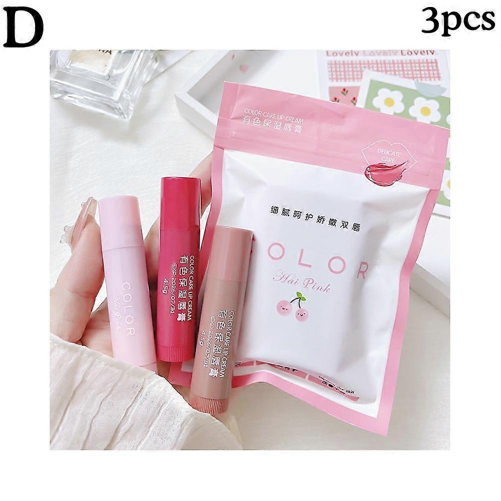Long-Lasting Hydrating Lip Balm Tint with Moisturizing Conditioners Universal Wear Vibrant Color Waterproof Smudge Proof