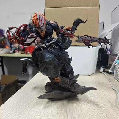 Animation Bleach Kurosaki Ichigo Luminous Gk Doll Hand-Made Model Trend Figure Desktop Ornaments Toy Gift