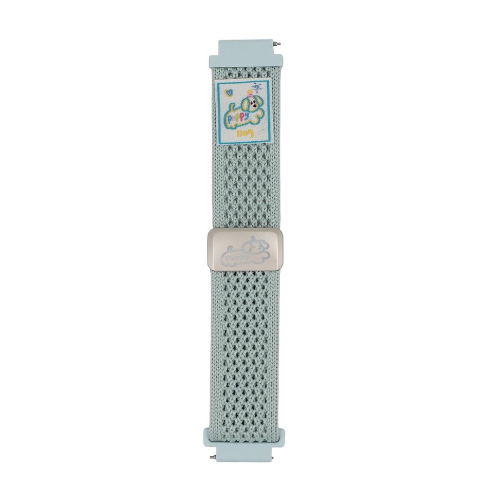 

18/20/22MM Watch Band For Samsung Galaxy Watch 7/5/4 6 Classic 5 Pro Cute Cartoon Dog Nylon Braid Strap For Amazfit Bip/GTS GT2 18MM