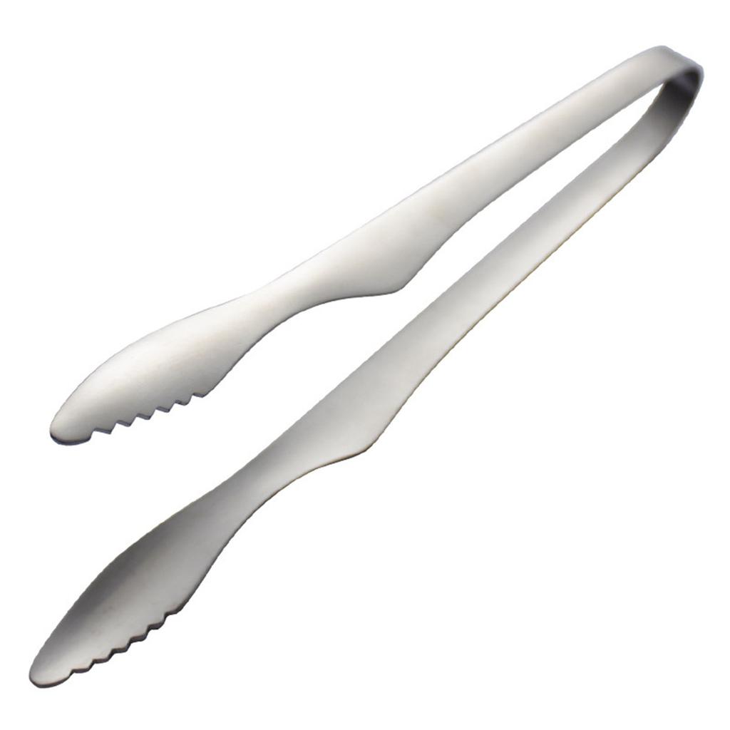 Barbecue Tong Lengthen Rustproof Stainless Steel Baking Cooking Tong for Kitchen Stir Frying