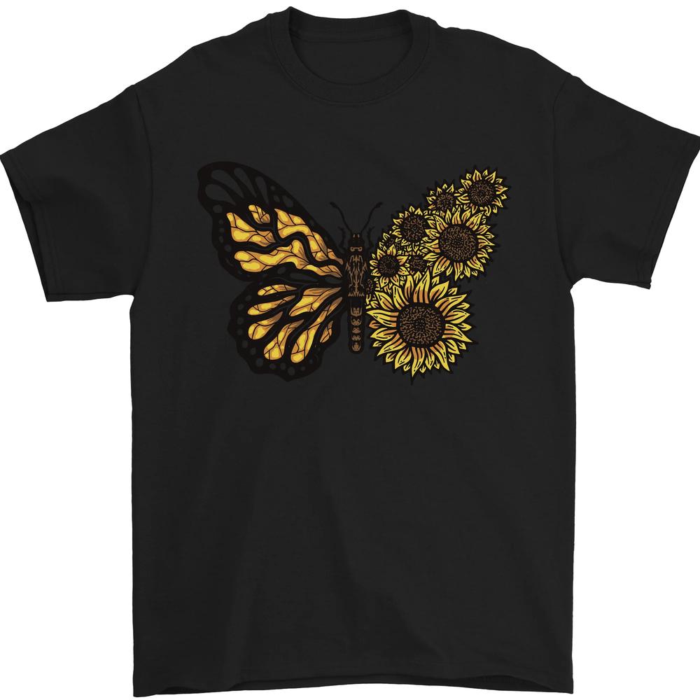 

A Sunflower Butterfly Unisex T-shirt XXXXL