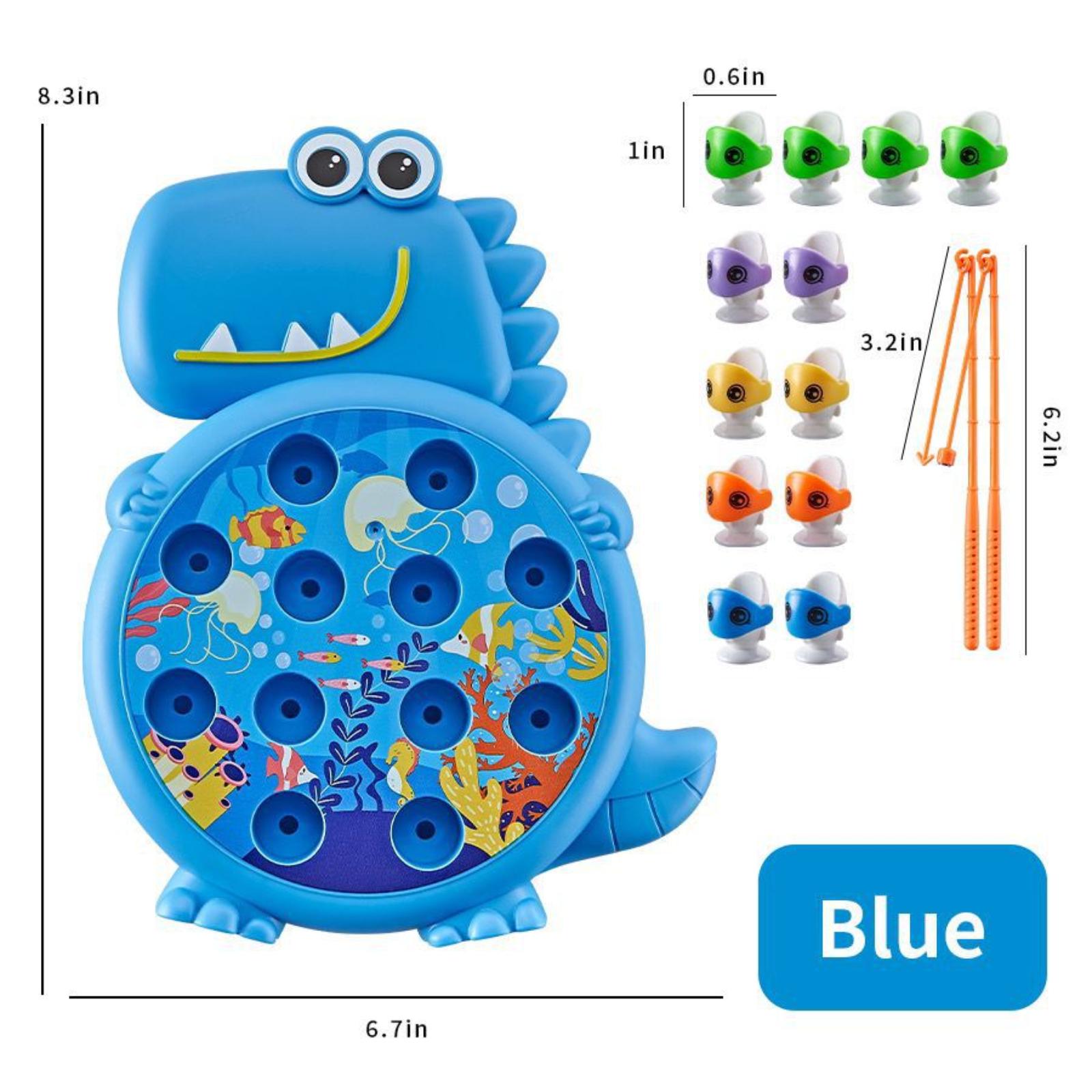 Children s Toy Magnetic Dinosaur Fishing Set, Parent Child Interactive Intelligence Development, Early Educational Toy Set One Size