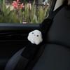 Cute Ghost Car Seatbelt Shoulder Pads, Cute Car Decoration Shoulder Pads, In-Car Couple Decorations