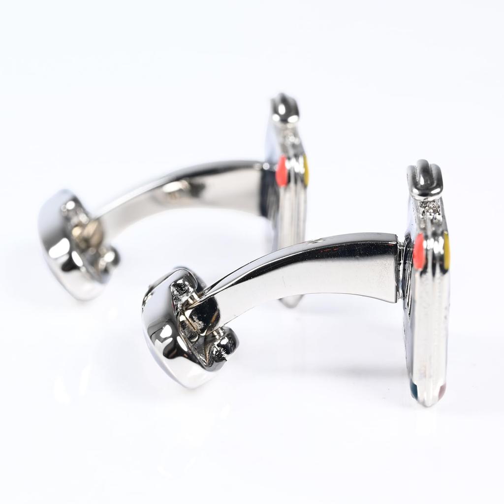 Tag Paul Smith Silber und Größe CUFF Hochzeit Vaters Geschenk Manschettenknöpfe, Koffer, Herren, mehrfarbig, 47, MSUITC, Britisch, Business, [Gebraucht]