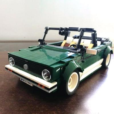Creative Expert Cars Golf Building Blocks Assemble Bricks Model Toys