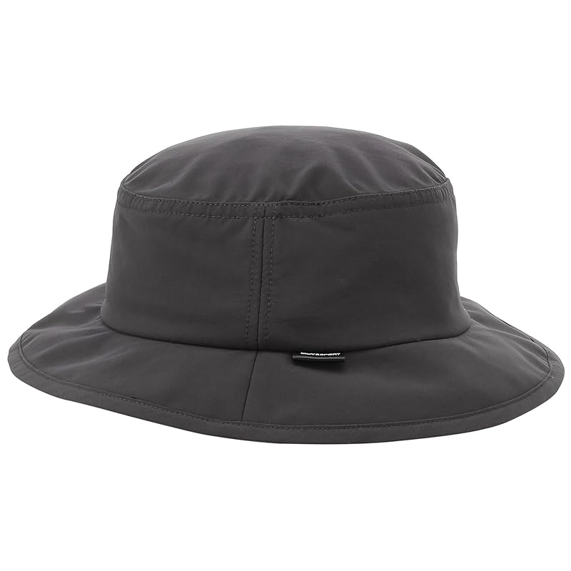 

[Move Sports] hat Descente safari water repellent UPF Size adjustable MVSP BK Free Size