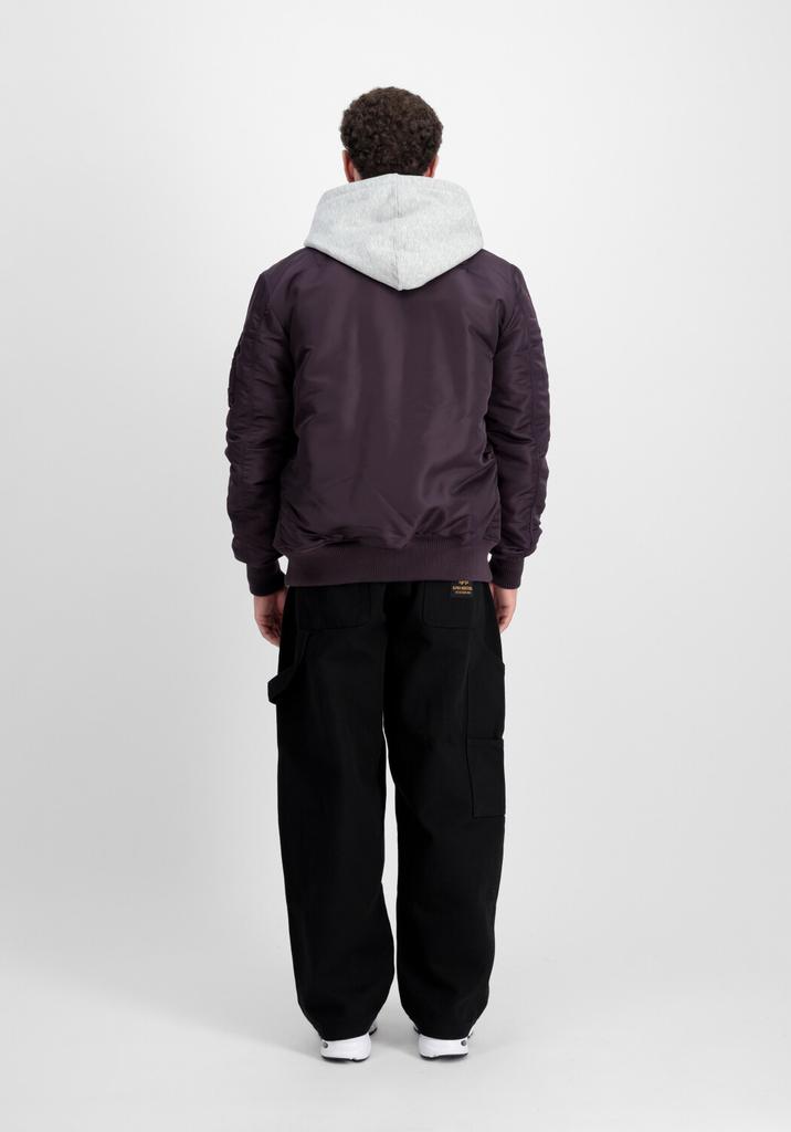 Зимняя куртка-бомбер Alpha Industries MA-1 VF 59 Long (168100) слива