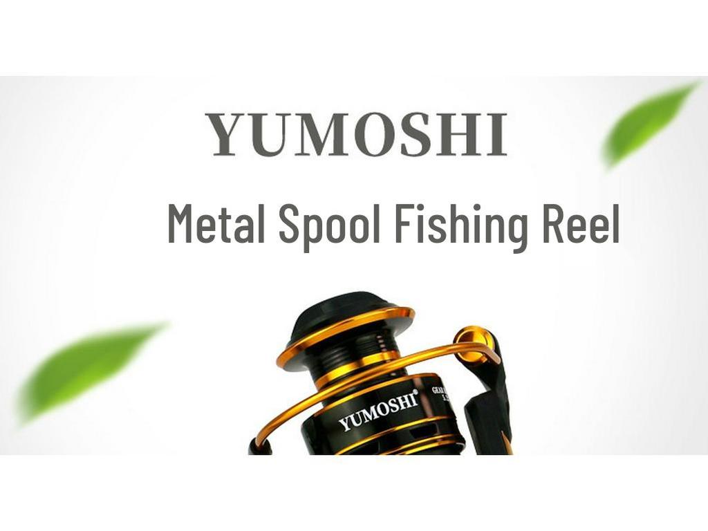 YUMOSHI JX Series Black Gold Fishing Reel for Sea & Raft Rods