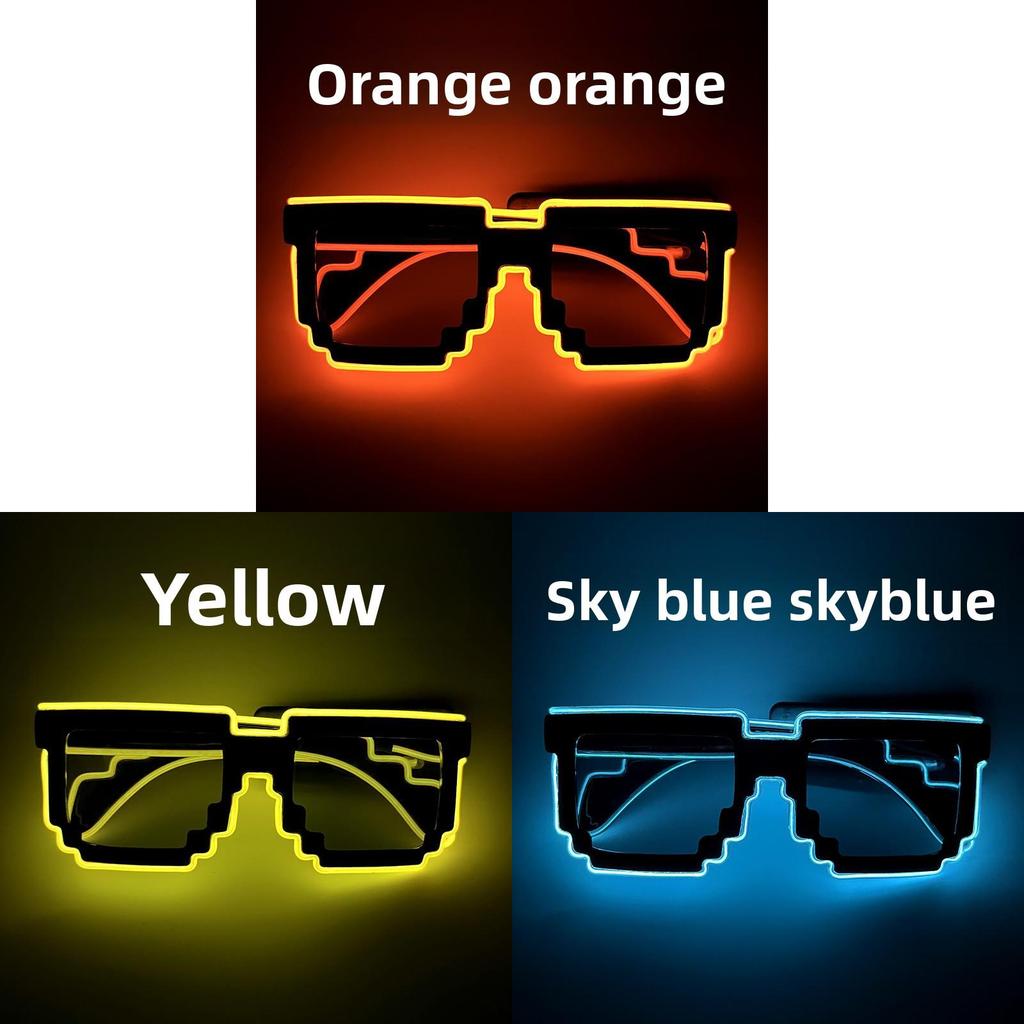 Led Light Glasses Party Props For Nightclub Events And Celebrations