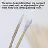 Ultra-Fine Disposable Cotton Swabs for Nail Art – Precision Pointed for Cleaning Nail Grooves