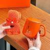 55° Constant Temperature Coffee Warmer - Year of the Horse Gift Set with Logo Towel