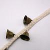 Woven Dog Training Bell Cotton Rope Pet Doorbell Door Chime Dog Bell  for Potty Training