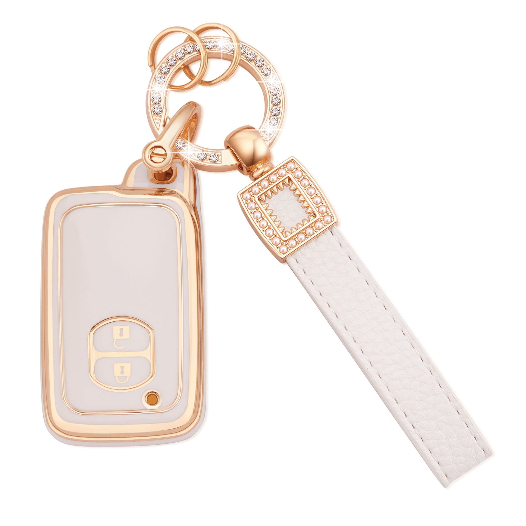 

Эксклюзивный для подходящий для Prius 30 TPU смарт-ключ ключ предотвращает и царапает Toyota, Aqua, Vitz, Corolla, серия, 86 и т. д., высококачественный чехол, крышка, белый