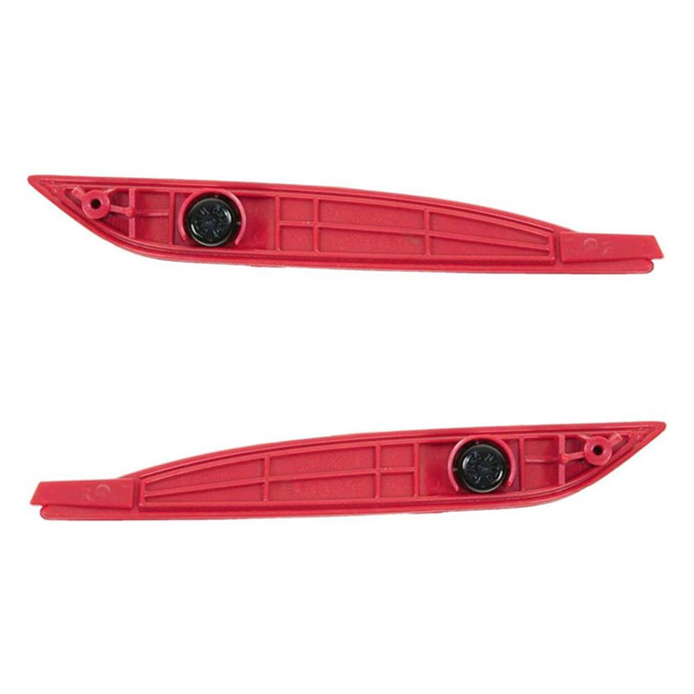 Pair Left & Right Rear Bumper Reflector Light Lens For Hyundai Sonata 2011-2014