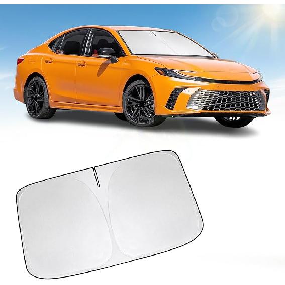 Front Windshield Sun Shade Windshield Cover Compatible With Toyota 4Runner 2010-2025, Sun Visor Protector Blocks UV Rays Sunshade For 4Runner