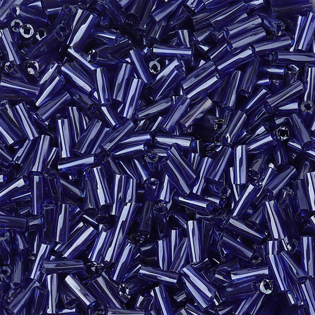 Nowy rozmiar 30g/worek Kolorowy platerowany 2.5X12.mm Rurka Koralik Szklany Koraliki Do Ubrań Akcesoria DIY Rzemiosło