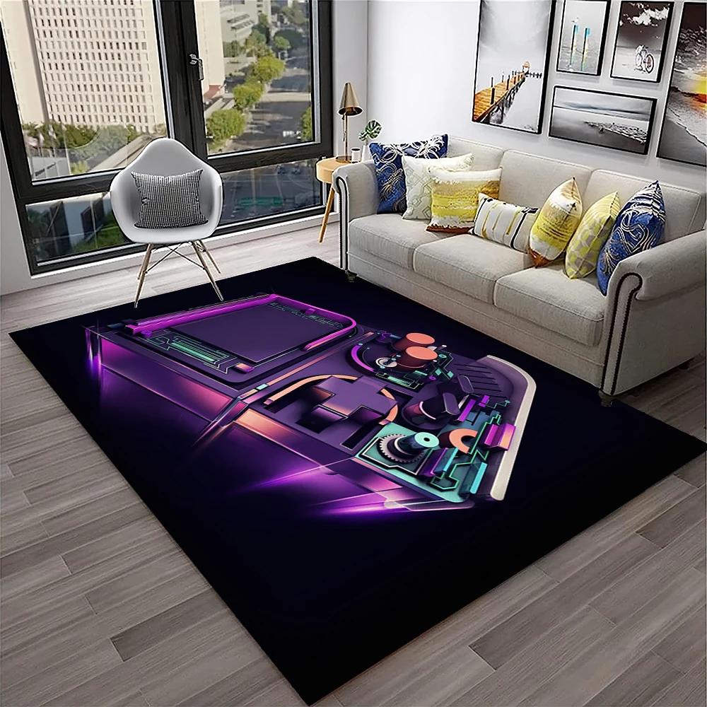 Game Boy GamePad Retro konsola do gier dywan dywan dla domu salon sypialnia Sofa wycieraczka Decor, dywanik dla dzieci antypoślizgowa mata podłogowa