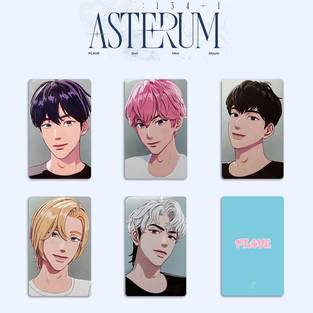 PLAVE Boy Group's New Album "Asterum: 134-1" - Nam Yejun Random Photocard Album.
