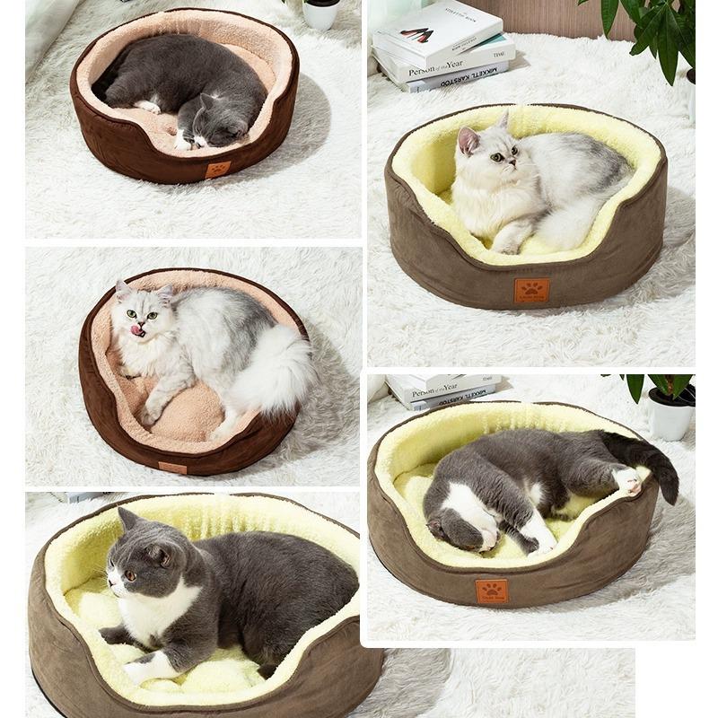 Zwinger Vier Jahreszeiten Universal Katzenstreu Haustiermatte Teddy Klein Groß Hund Winter Warm Hundebettwäsche Winter