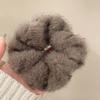 Yousheng Women Hair Rope Large Size Plush Hair Scrunchies Comfortable Fit No Pulling Warm Hair Band Hair Accessories