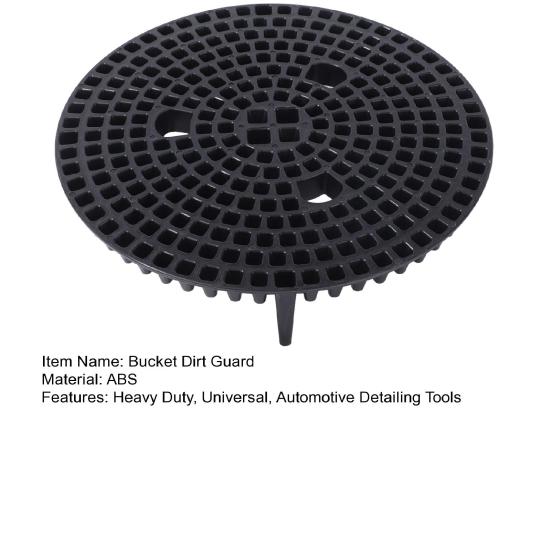Car Wash Bucket Dirt Guard Heavy Duty Universal Automotive Detailing Cleaning Bucket Insert Grit Trap Filter Car Accessories