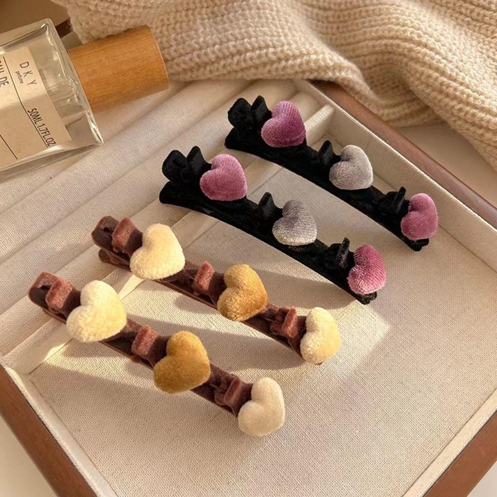 

Дизайн зуба Челка Заколки Флокированная коса Заколка для волос Новая прическа Шпилька для женщин Девушка