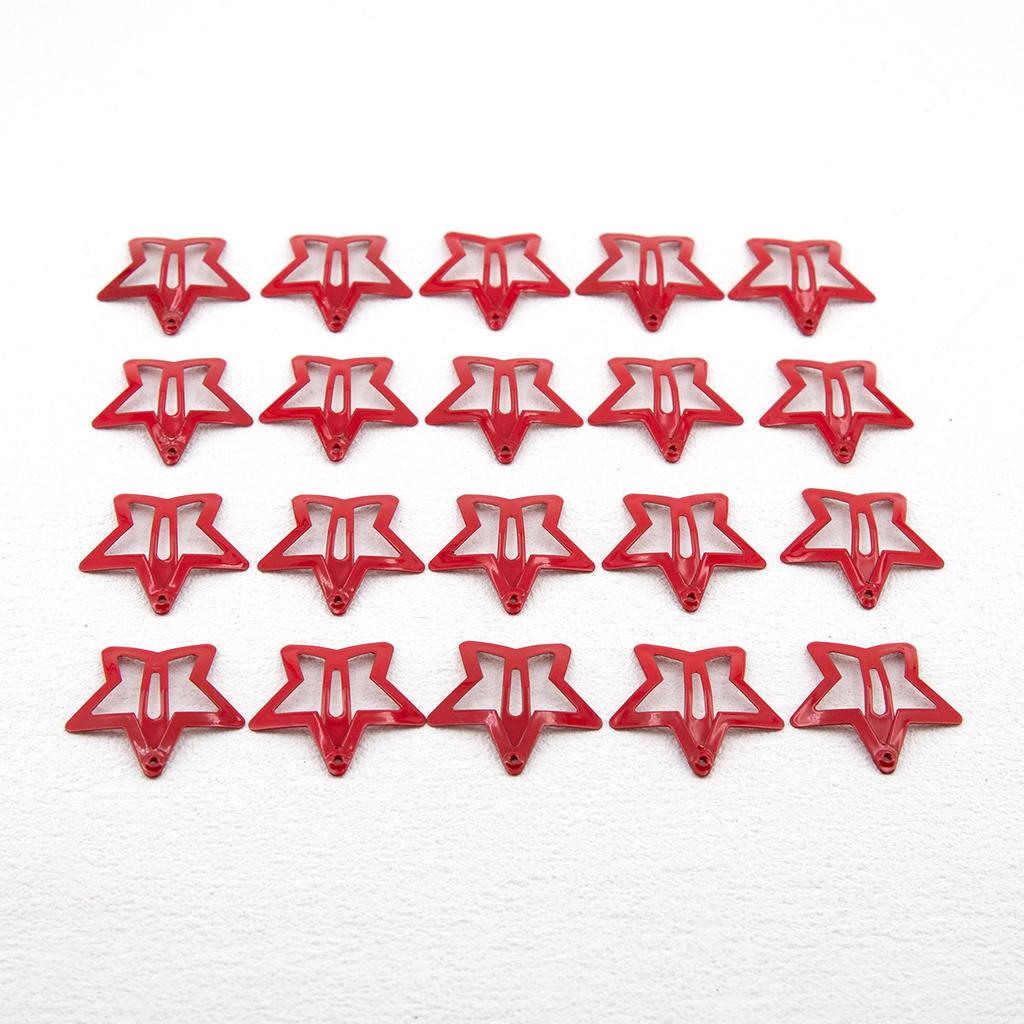 20 PCS Star Shape Pentagram 3cm BB Hairpins Small Sweet Cool Metal Simple Fashion Women Five-pointed Y2k Accessories Hair Clips