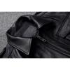 Chinese Size Black Real Cowhide M65 Hunting Leather Jacket Men Genuine Leather Coat Winter Pockets Jackets