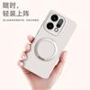 Applicable to oppo reno14pro mobile phone case reno14 new simple solid color reno13 rotating bracket reno