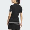 adidas Women's Golf Short Sleeve Polo Shirt Black IN6618