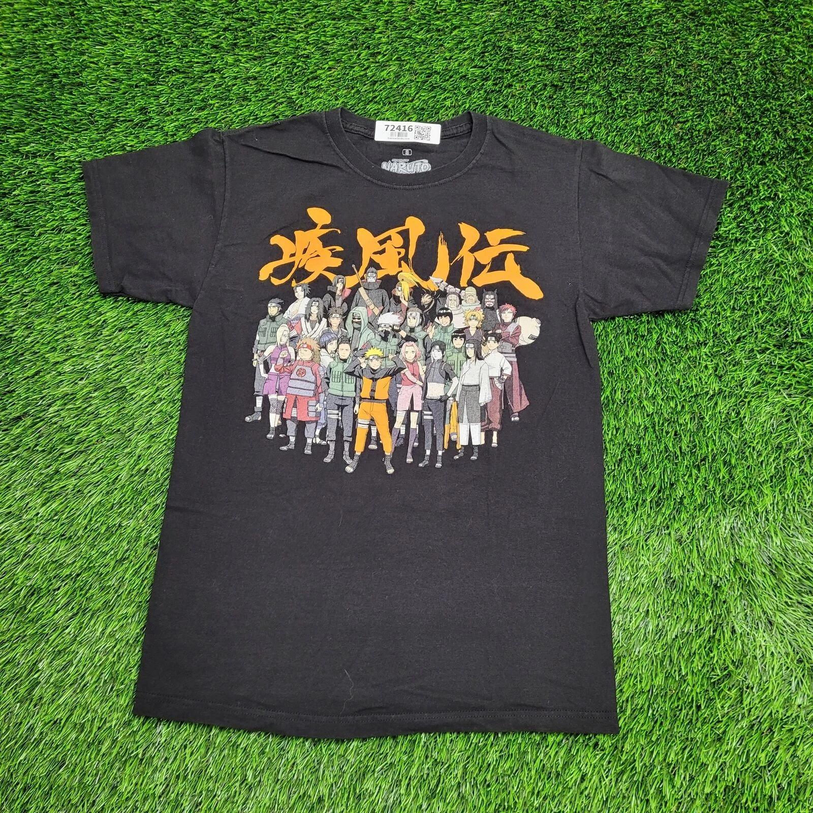 Anime Manga Series Shirt Small 17x25 Black S