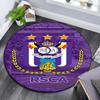 RSC Anderlecht Pattern Round rug,Carpet Rug for Living Room Bedroom Playroom ,Non-slip Floor Mat,Holiday Gifts and Birthday Gifts.