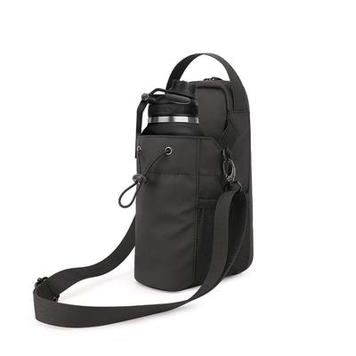 Magnetische Fitness Waterfles Tas - Grote Capaciteit Crossbody Gymtas voor Mannen