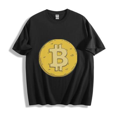 Bitcoin Krypto-Münze T-Shirt - Kühnes Design für digitale Währung Unisex-T-Shirt