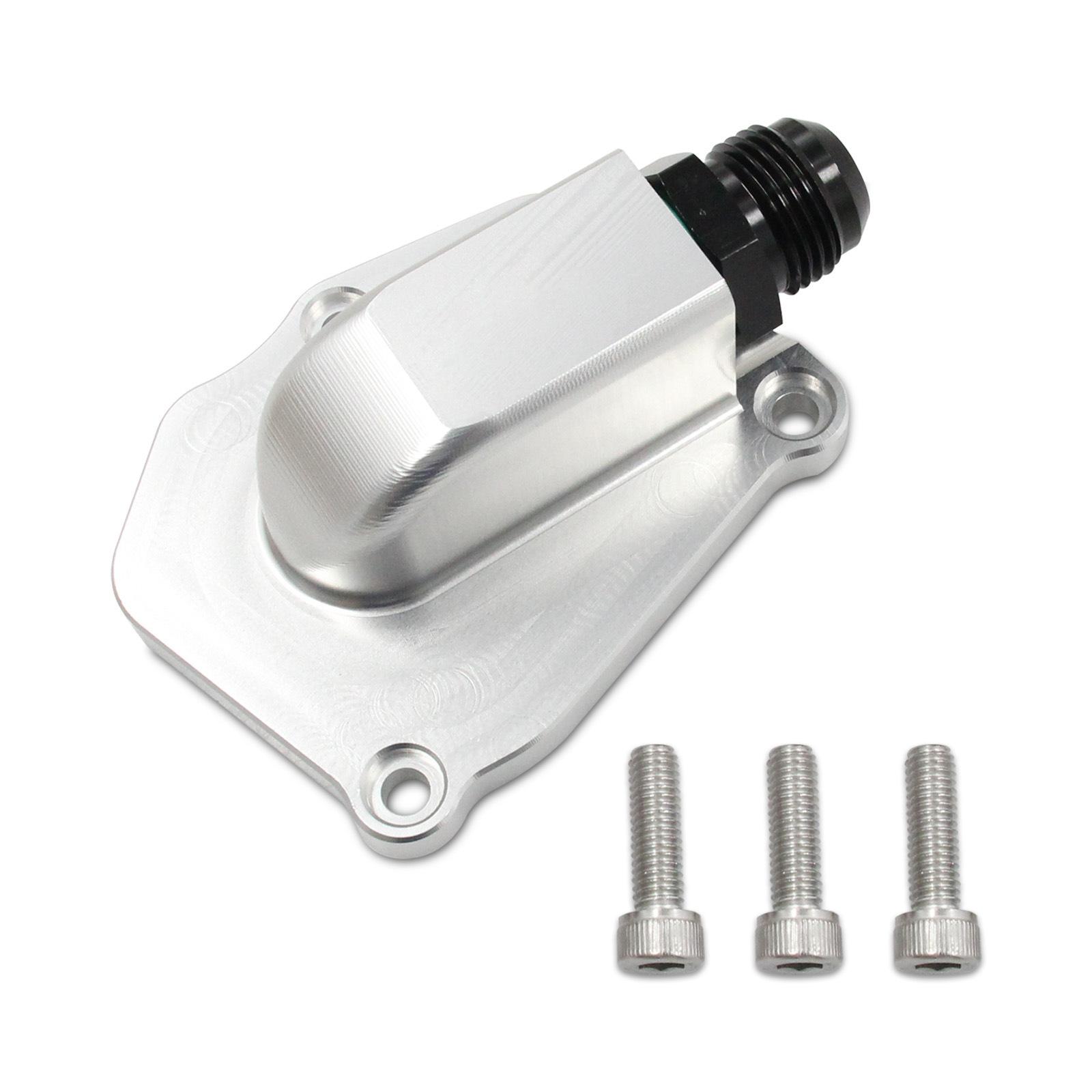 For Honda Acura K20 K24 K-Series Timing Chain Tensioner Oil Return Plate Cover Drain Sidewinder серебряный