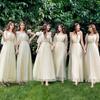 Elegant Bridesmaid Dresses - Formal Wedding Guest Gowns for Church, Graduation & Banquet, Versatile A-Line Floor Length Dress