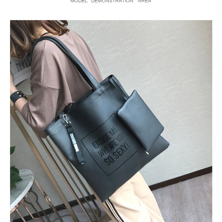 Art Style Pu Leather Handbag With Open Top And Soft Handle For Women