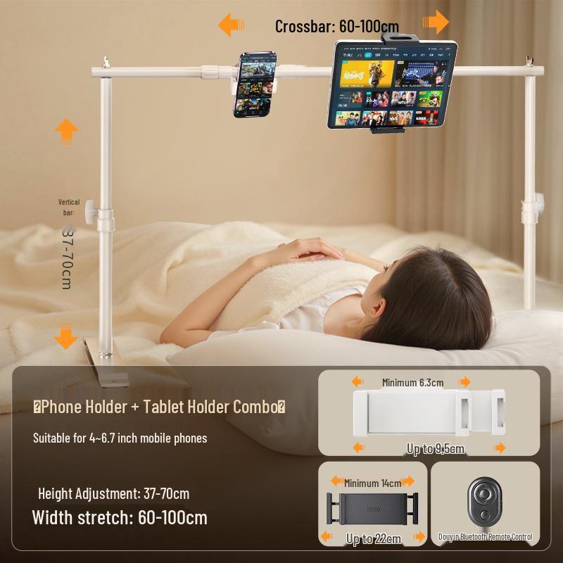 Bedside Tablet & Phone Holder for Comfortable Viewing