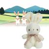 Plush Rabbit Scarf Toy Cartoon Animal Stuffed Doll Room Sofa Gift Decoration