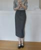 Our Hope Soft Stretch H-Line Skirt - Charcoal