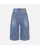 BANGBANG Women'S In-Band Cargo Bermuda Cropped Jeans (Nqm325)