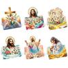 6 Pcs DIY Rhinestone Painting Birthday Gnome Greeting Card Kit 5D Rhinestone Art Birthday Cards for Adults Kids Anniversary Holiday Gifts