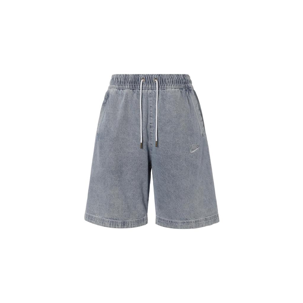 Nike Pantaloncini di jeans Alumni da uomo Blu Armeria Chiaro HQ1470-410