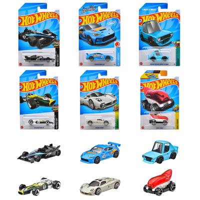 Hot Wheels Basic Car M Asortyment 36 samochodów Box Sale Pojazd zabawka Mini samochód 3 lata i więcej Multi 98MM-C4982