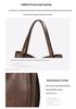 Retro High-Capacity Women's Soft Shoulder Tote Bag