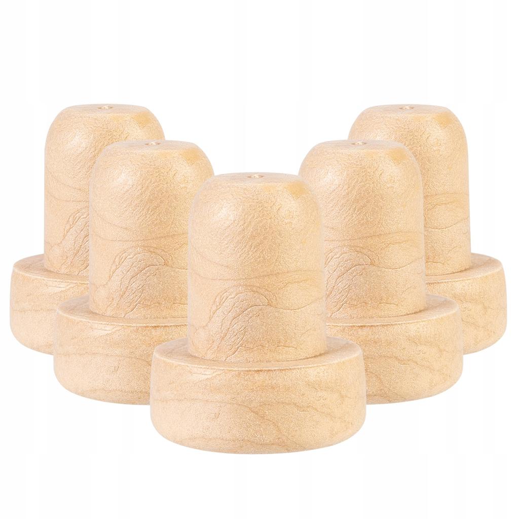 50x Tappi Sintetici a Forma di Fungo 20mm Tappi per Bottiglie di Liquori, Vino, Bottiglie