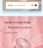 Portable USB Handheld Mini Oscillating Fan for Students and Dorms