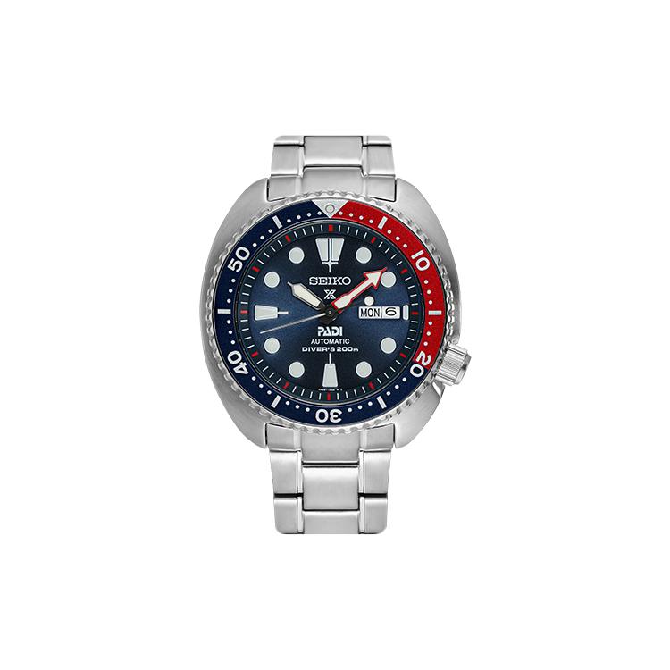 SEIKO Prospe Mechanical Movement Stainless Steel Strap Watch Men's Watches Blue Dial SRPE99K1