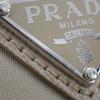 PRADA  1BH204 2WAY bag beige Nylon Women