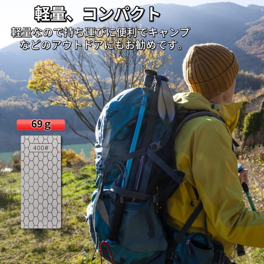 Diamond Whetstone for Knife Sharpening and Surface Refining #400#600#1000#1200 (#400#1000)